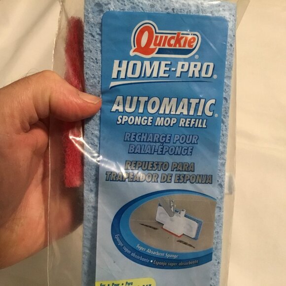 Quickie HomePro Automatic Sponge Mop Refill #0472 Type H Microban 041/047 - Picture 6 of 6